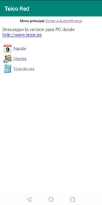 Agenda TPV Teico screenshot 2