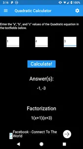 Multi-Formula Calculator screenshot 3