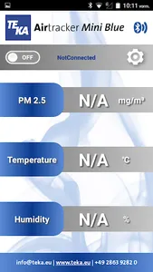 Airtracker Mini Blue screenshot 1