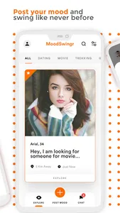 MoodSwingr - Dating app screenshot 2