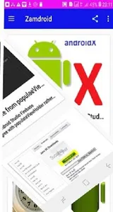 Zamdroid screenshot 1