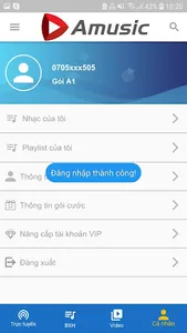 Amusic Mobifone screenshot 6