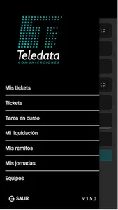 Teledata app screenshot 1