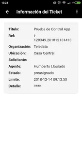 Teledata app screenshot 2