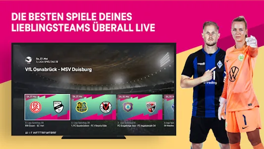 MagentaSport - Dein Live-Sport screenshot 0