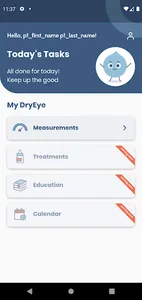 My DryEye screenshot 3