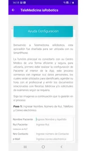 TeleMedicina iaRobotics screenshot 1