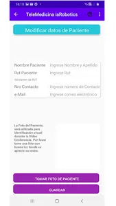 TeleMedicina iaRobotics screenshot 2