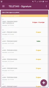 TELETAXI - Signature screenshot 1