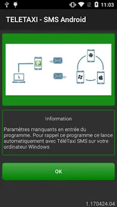TELETAXI - SMS Com screenshot 0
