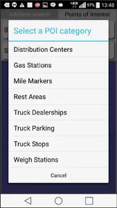 SmartTruckRoute Truck GPS Navi screenshot 3