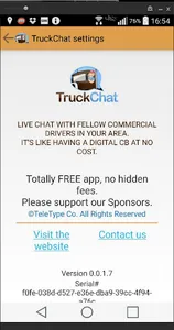 Truckers Chat and News Private screenshot 0