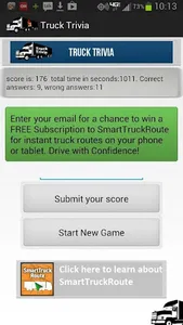 Truck Trivia for better routes screenshot 3