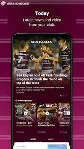 Manly-Warringah Sea Eagles screenshot 0