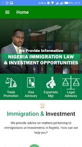 Immigration Lawyer Nigeria screenshot 0