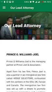 Immigration Lawyer Nigeria screenshot 1