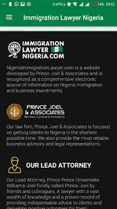 Immigration Lawyer Nigeria screenshot 6