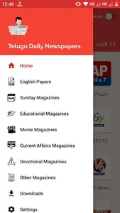 Telugu Daily NewsPapers screenshot 3