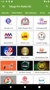 Telugu Fm Radio Telugu Songs screenshot 0