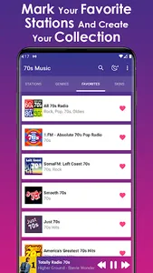 70s Music Disco & Rock screenshot 18