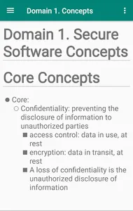 FREE CSSLP Study Guide Notes screenshot 0