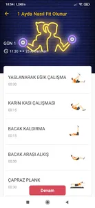 1 Ayda Nasıl Fit Olunur screenshot 14