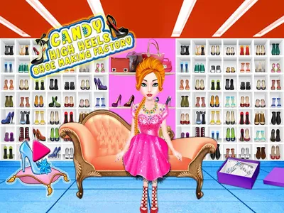 High Heels Shoes Designer Game screenshot 0