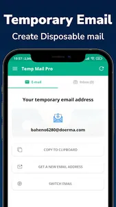 Temp Mail Pro - Multiple Email screenshot 0