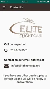 Elite Flight Club screenshot 1