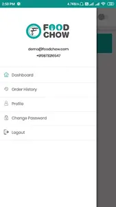 FoodChow Driver Delivery Manag screenshot 1