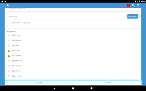 ETS Mobile Task Manager screenshot 9