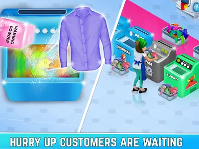 Laundry Shop Washing Games Sim screenshot 13