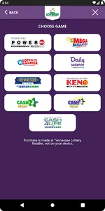 Tennessee Lottery Official App screenshot 2