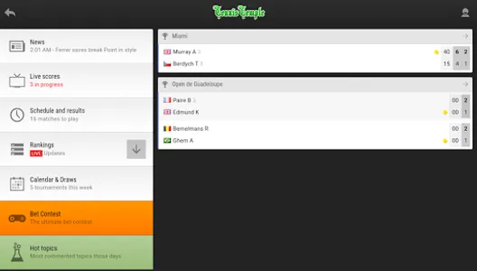 Tennis Temple - Live scores screenshot 16