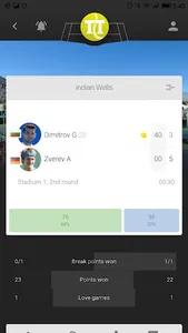 Tennis Temple - Live scores screenshot 2