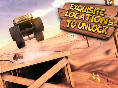 3D Monster Truck Racing screenshot 3