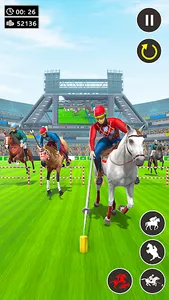 Tent Pegging Horse Racing Game screenshot 0