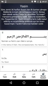 Yasin Fetih Mülk Nebe Meal screenshot 0