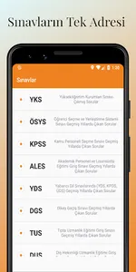ÖSYM Sınav Soruları screenshot 0