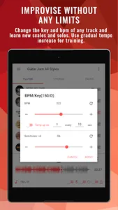 Backing Tracks Guitar Jam Pro screenshot 17