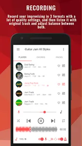 Backing Tracks Guitar Jam Pro screenshot 5