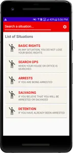 FMA - Know Your Rights screenshot 1
