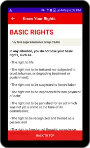 FMA - Know Your Rights screenshot 8
