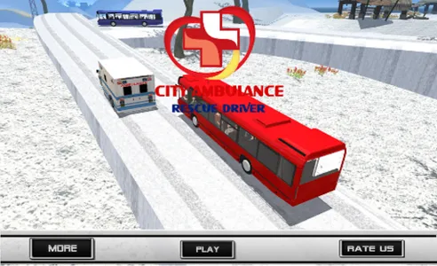 City Ambulance Rescue Driver screenshot 1