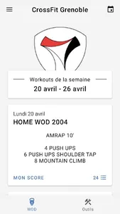 DailyWOD screenshot 1