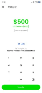 TransferMex screenshot 2