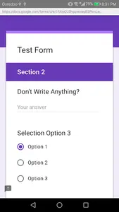 GForm Browser screenshot 1