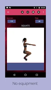 Buttocks workout 30 days Squat screenshot 10