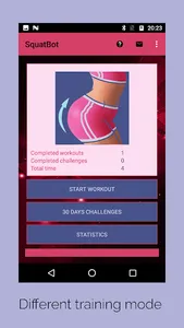 Buttocks workout 30 days Squat screenshot 12