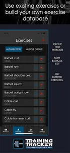 Training Tracker - Workout Log screenshot 1
